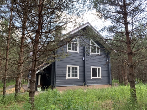 Фото проекта дома из финского клееного бруса Юрмала